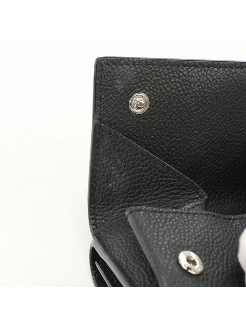 Saint Laurent Origami Tiny Wallet YSL Logo Trifold Calf - Picture 8 of 8